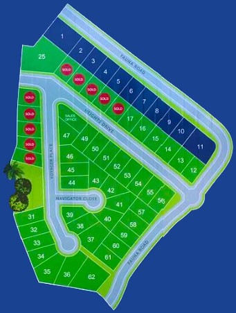 North Park Estate Gympie - Stages 1 and 2 Site Plan